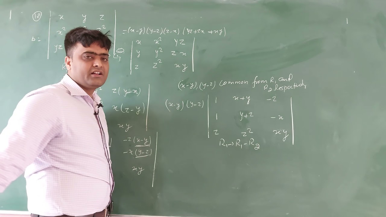 determinant-  ex. 4.2