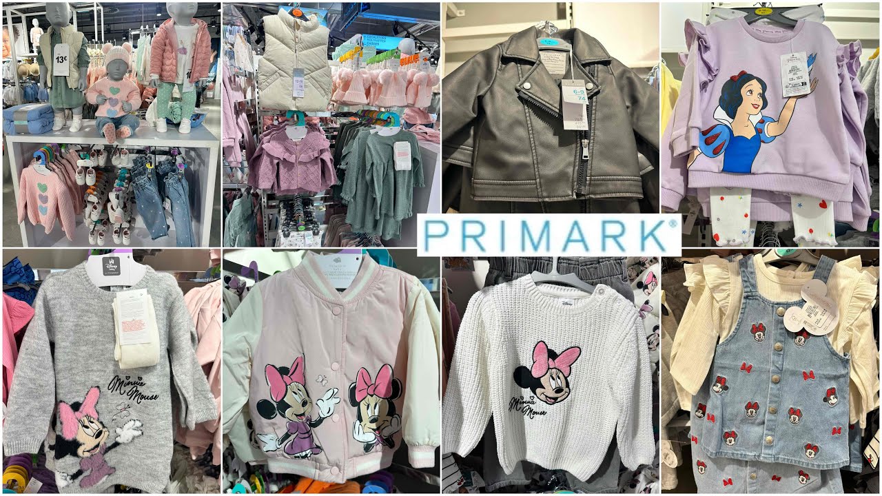 Primark newborn baby girls clothes new collection / August 2024