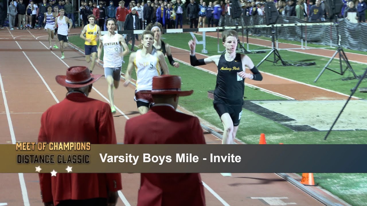 2023 TF - Meet of Champions - Mile (Boys, Varsity, Invite)