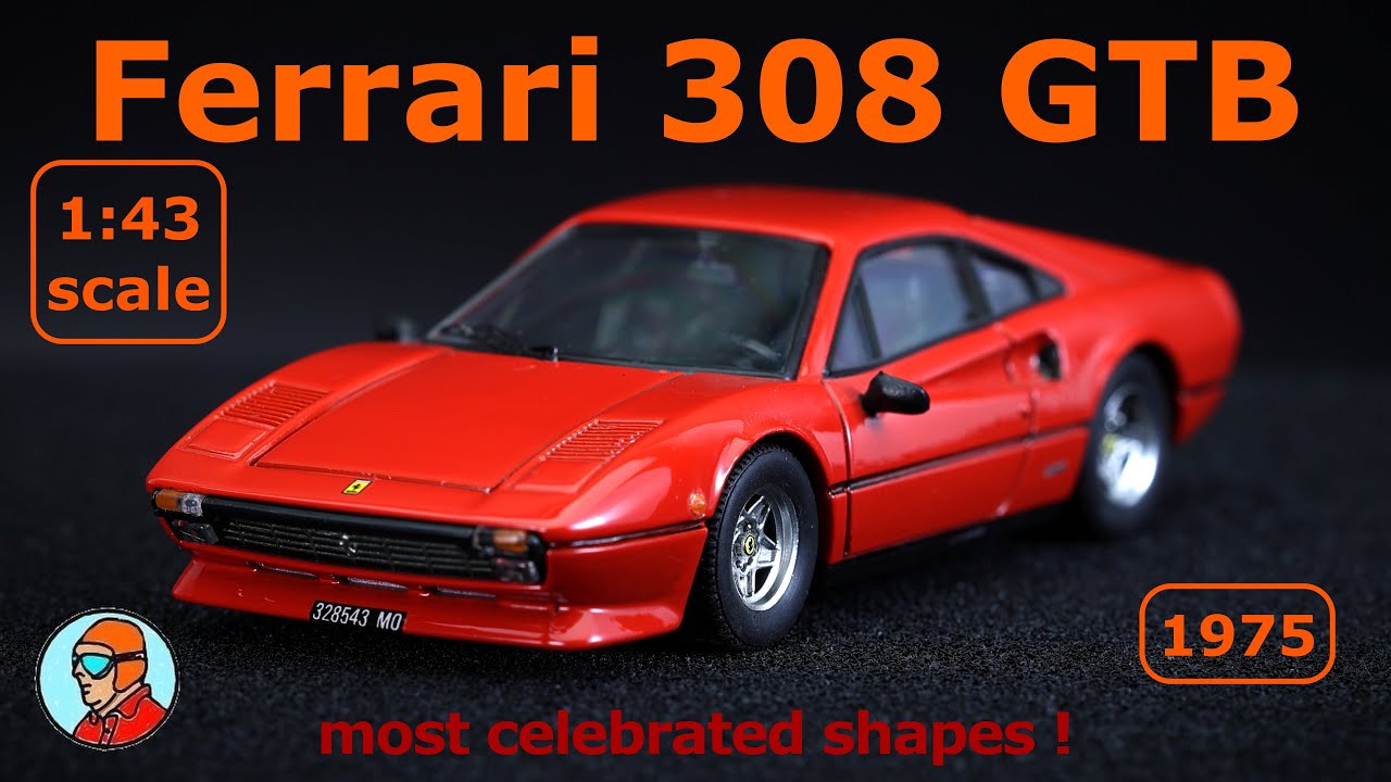 Ferrari 308 GTB - 1/43 Scale model car - DieCast & Cars