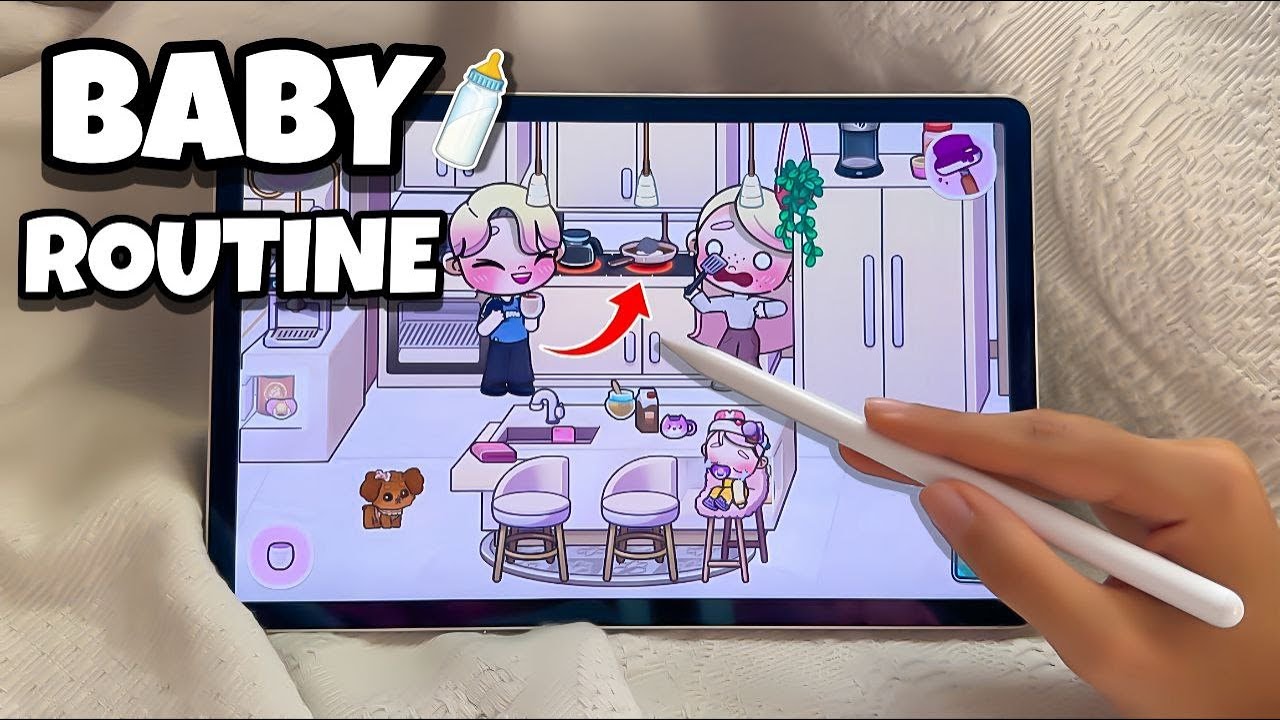 ASMR ROTINA DE FRIO COM BEBÊ ⛄️ *dia de vacina* | AVATAR WORLD ROTINAS E HISTÓRIAS