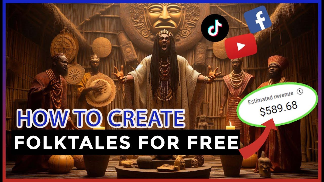How to Create Folktales for Free and Make Money on Social Media