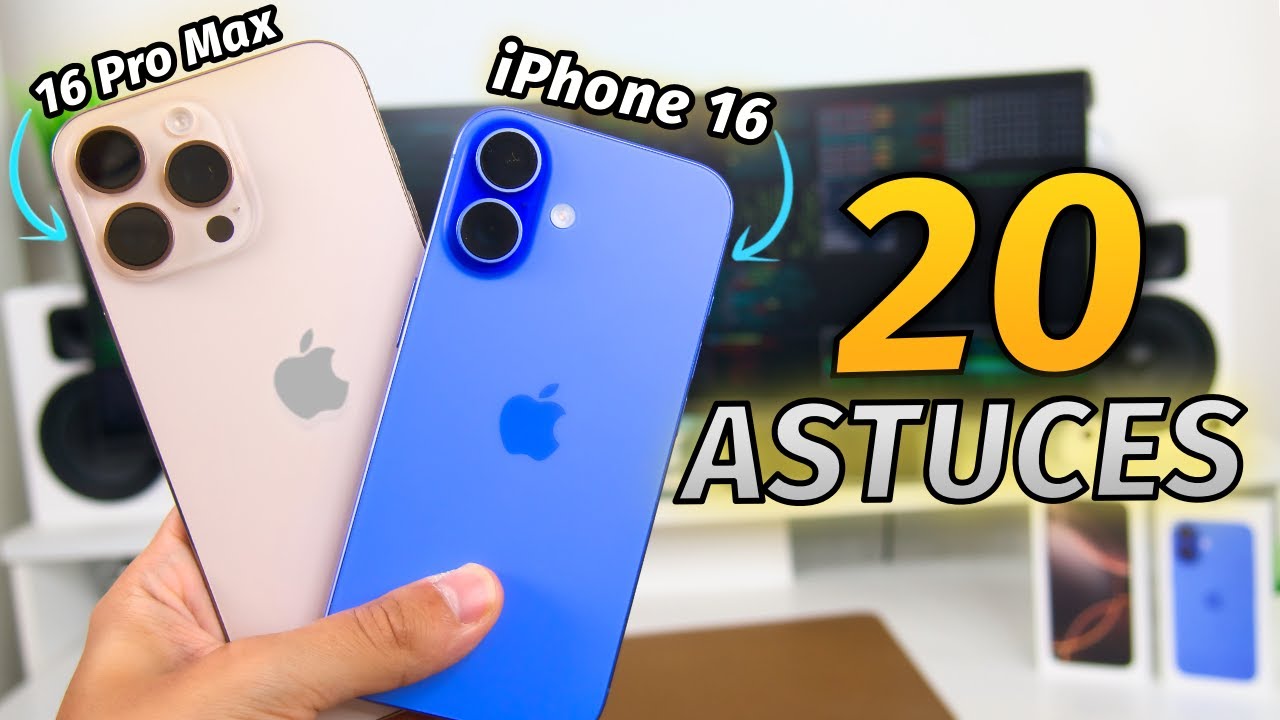 20 Astuces & Fonctions Cachées sur iPhone 16/16 Plus & 16 Pro/16 Pro Max