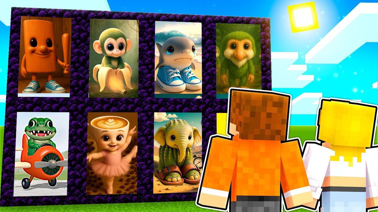 ZNALAZŁEM PORTALE DZIECI ITALIAN BRAINROT w Minecraft!