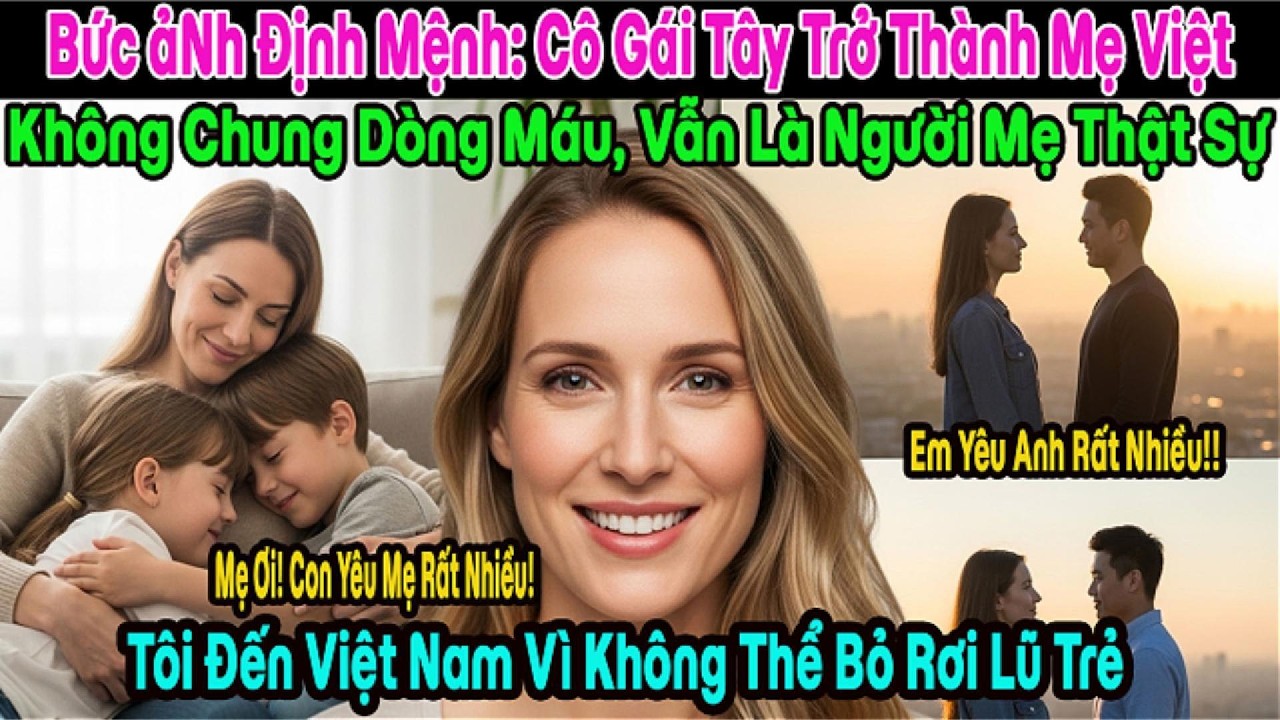 Vì Hai Con Gái Không Chung Giọt Máu, Người Phụ Nữ Litva Đã Chọn ở Lại Việt Nam Làm Mẹ.
