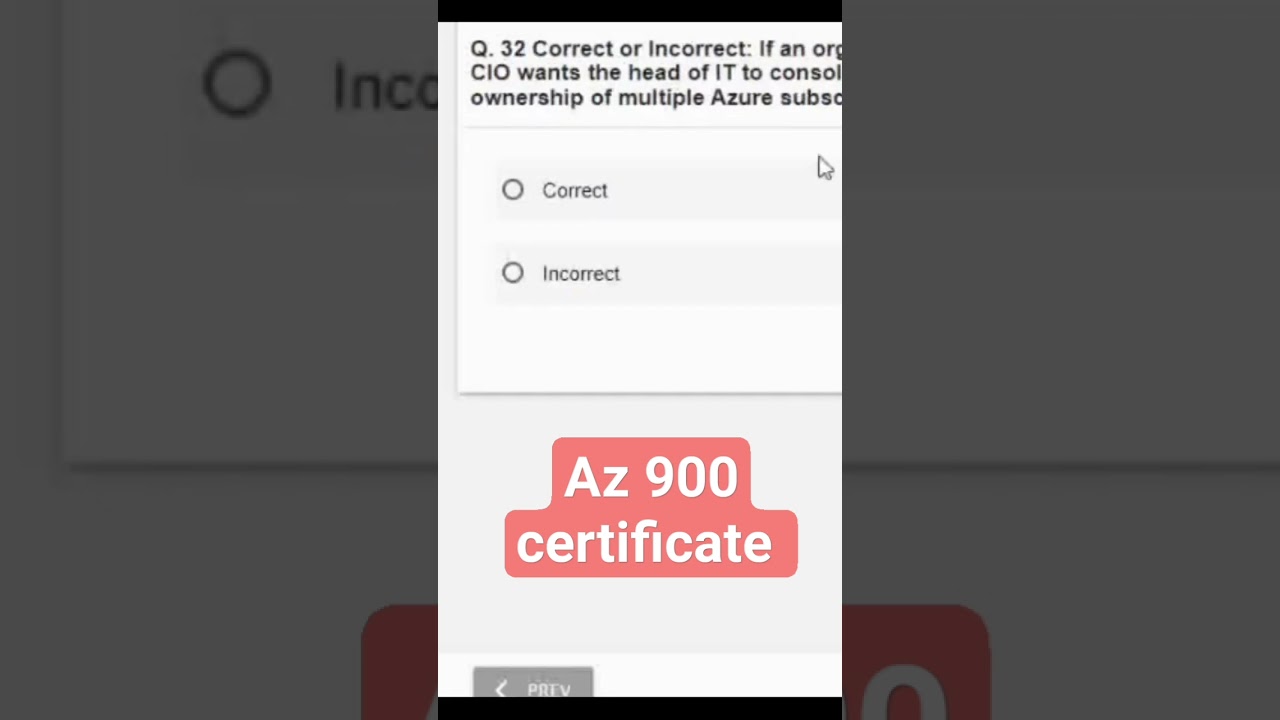 Exam AZ-900: Microsoft Azure Fundamentals Questions-7678900 #azure #microsoftazure ,#azurecloud #job