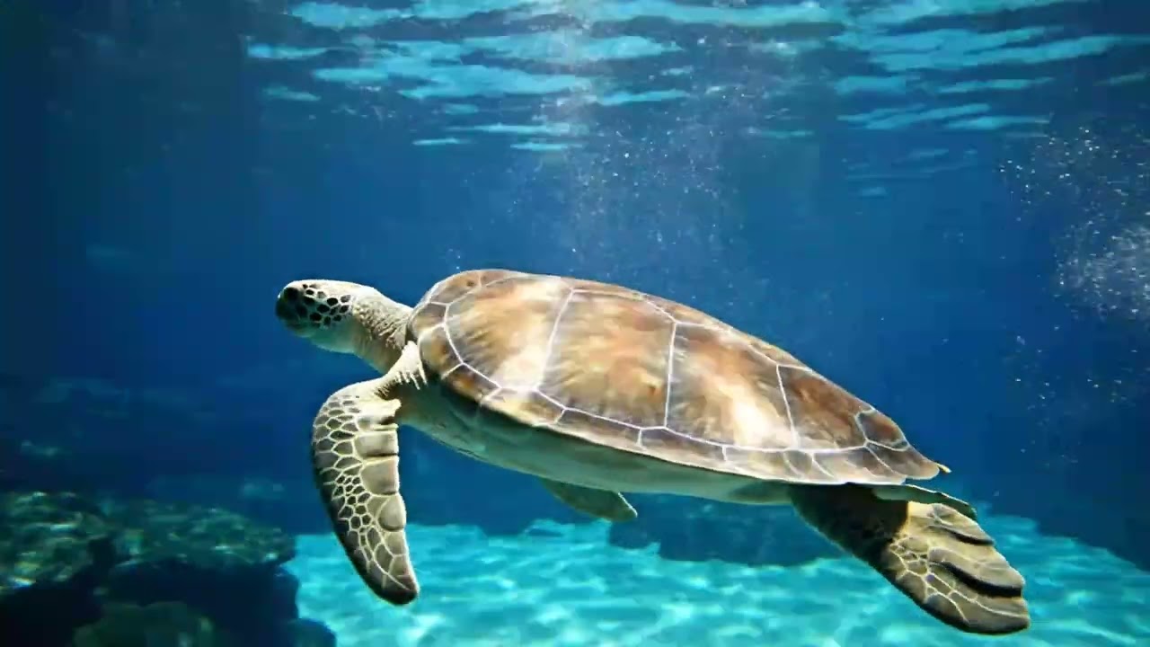 Ocean Calm | DREAM AQUARIUM 4K - Marine Life, Fish Tank Sounds for Deep Sleep