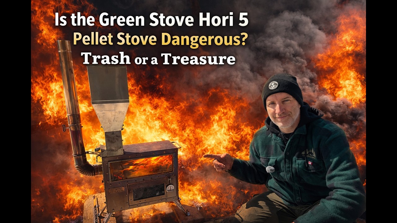 Опасна ли пеллетная печь Green Stove Hori 5? &mdash; Мусор или сокровище?