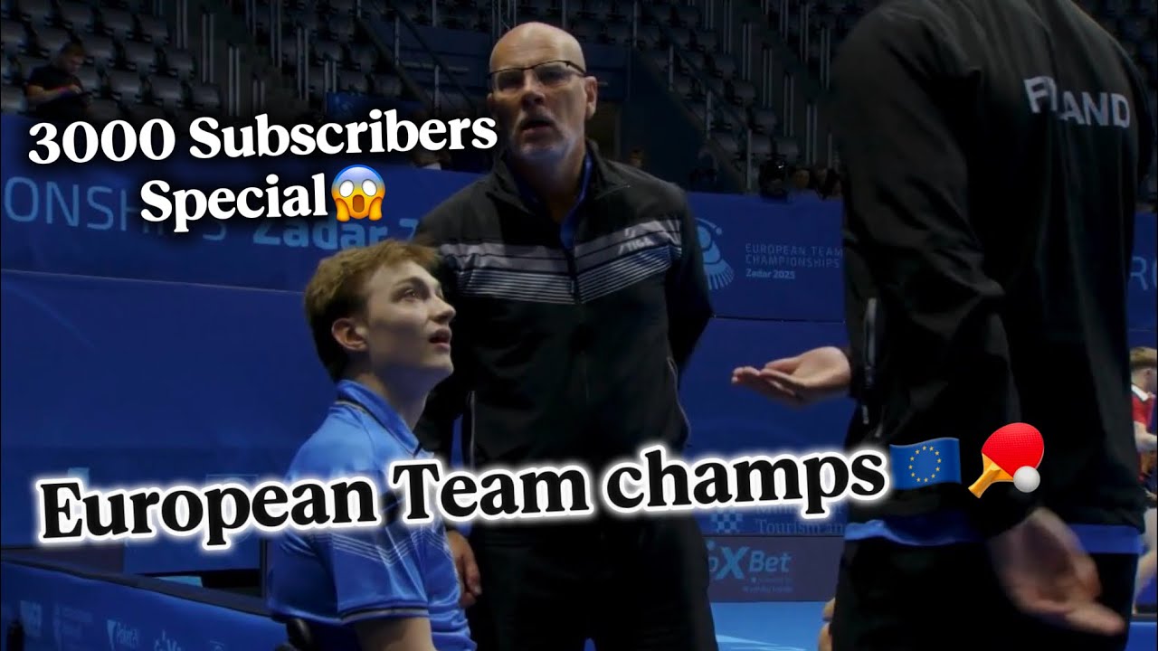 3000 Subscribers Special😮 European Team Championships🇪🇺