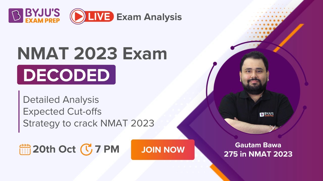 NMAT 2023 Exam Analysis | Post Exam NMAT Analysis | NMAT Expected Cutoffs | NMAT Strategy #nmat2023