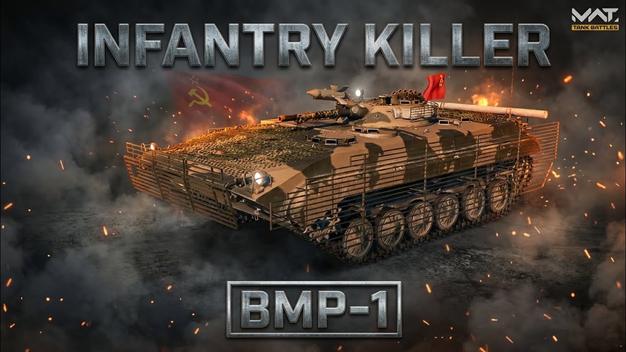 BMP‑1 – INFANTRY KILLER | MWT: Tank battles