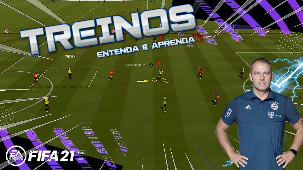 FIFA 21 - TREINOS DO MODO CARREIRA - ENTENDA TUDO