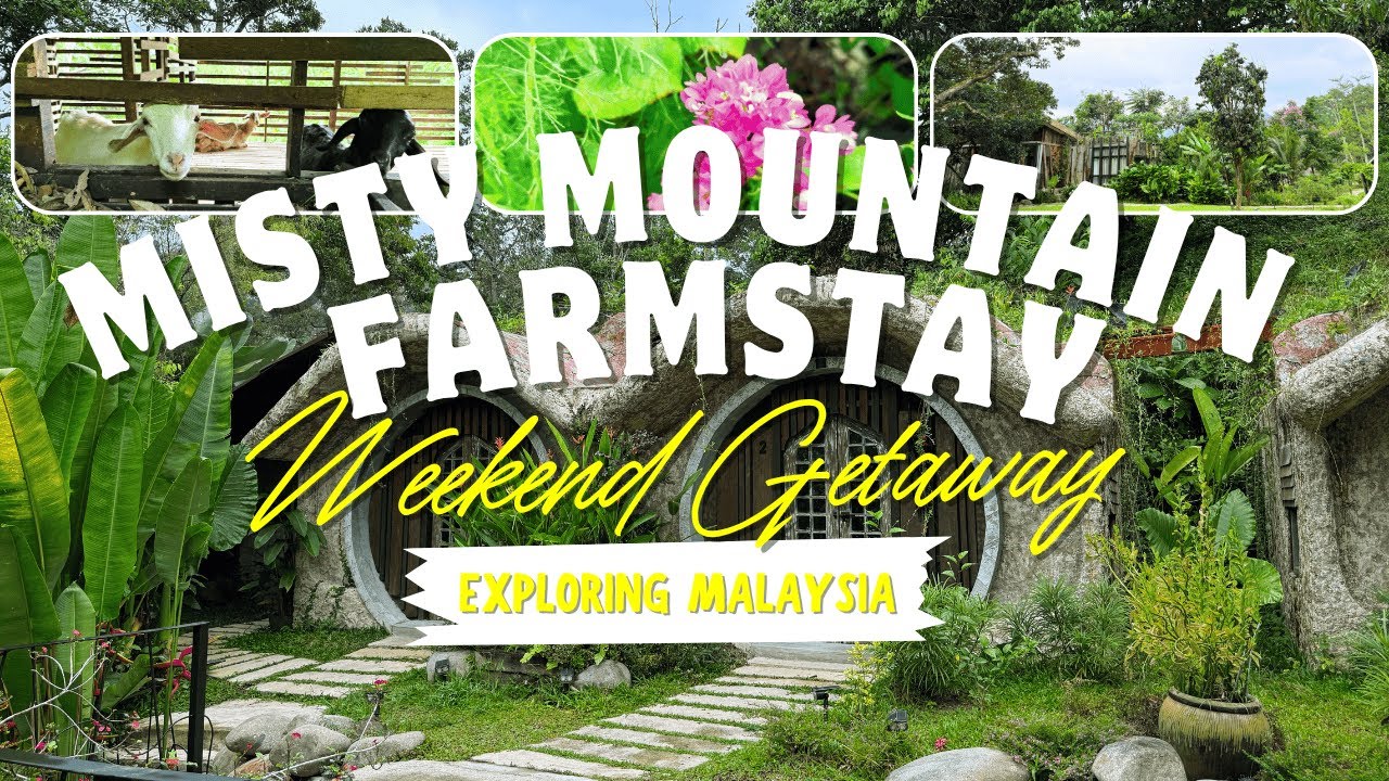 Hobbit House Stay in Malaysia’s Misty Mountains 🌿🛖 | Peaceful Highland Retreat & Farmstay Near KL