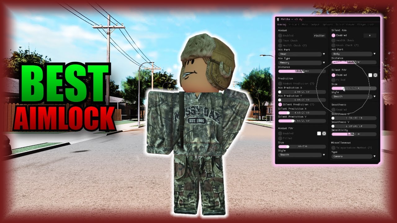 Using The BEST Aimlock In Realistic Hood Testing..