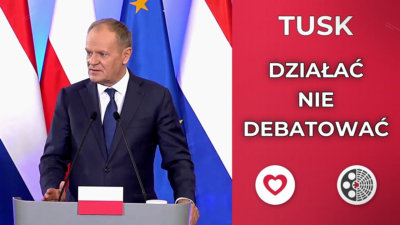 Konferencja Prasowa Premiera Donalda Tuska oraz Premiera Królestwa Niderlandów Roba Jettena