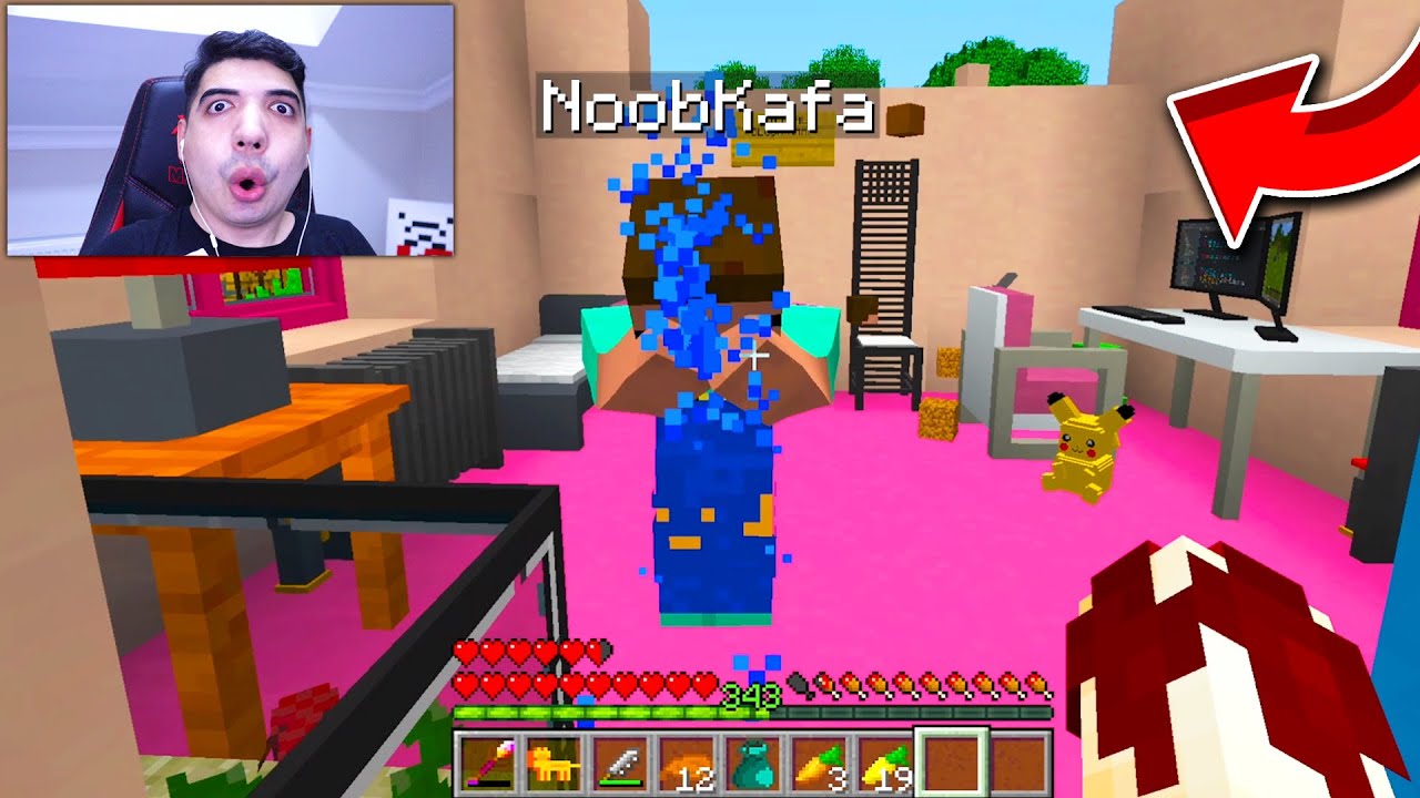 BALON KAFA VE NOOB'u ÇOK FENA TROLLEDİM !! - BalonCraft #343 - Minecraft