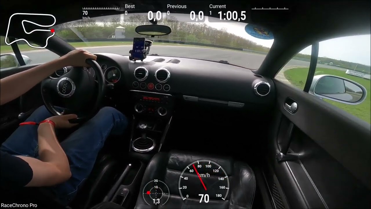 Audi TT 8n 1.8T 4x4 Tor Poznań  7.04.2024 Best Lap 2:05,4s