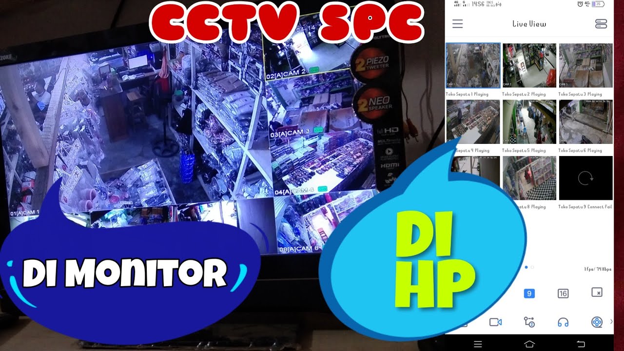 Cara Setting CCTV SPC Agar Bisa di lihat Ke HP Android