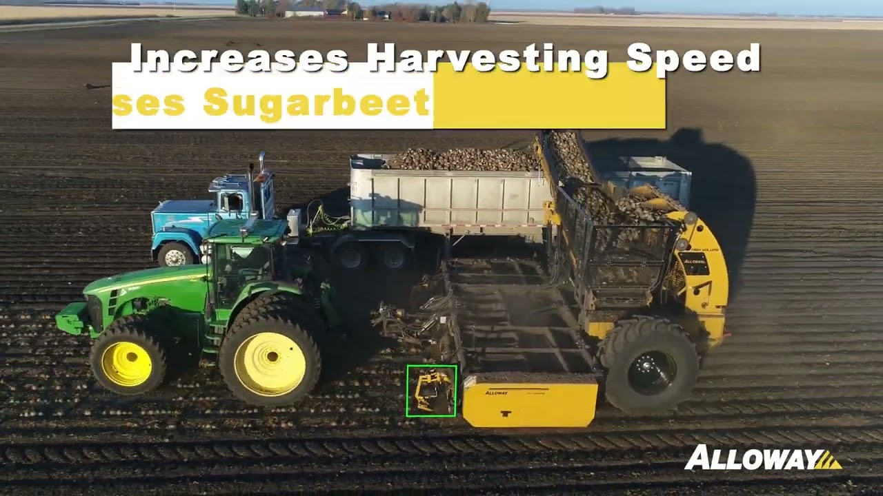 Alloway HV 12R22 Sugarbeet Harvester