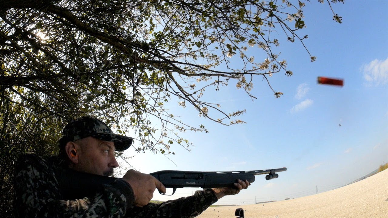 The Shooting Show - pigeon shooting over spring drillings