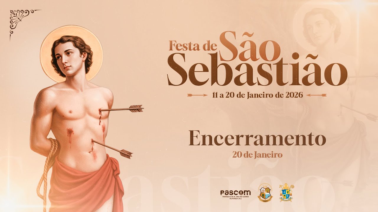 Encerramento do Novenário em honra ao Mártir São Sebastião | 20/01/2026 - 16h