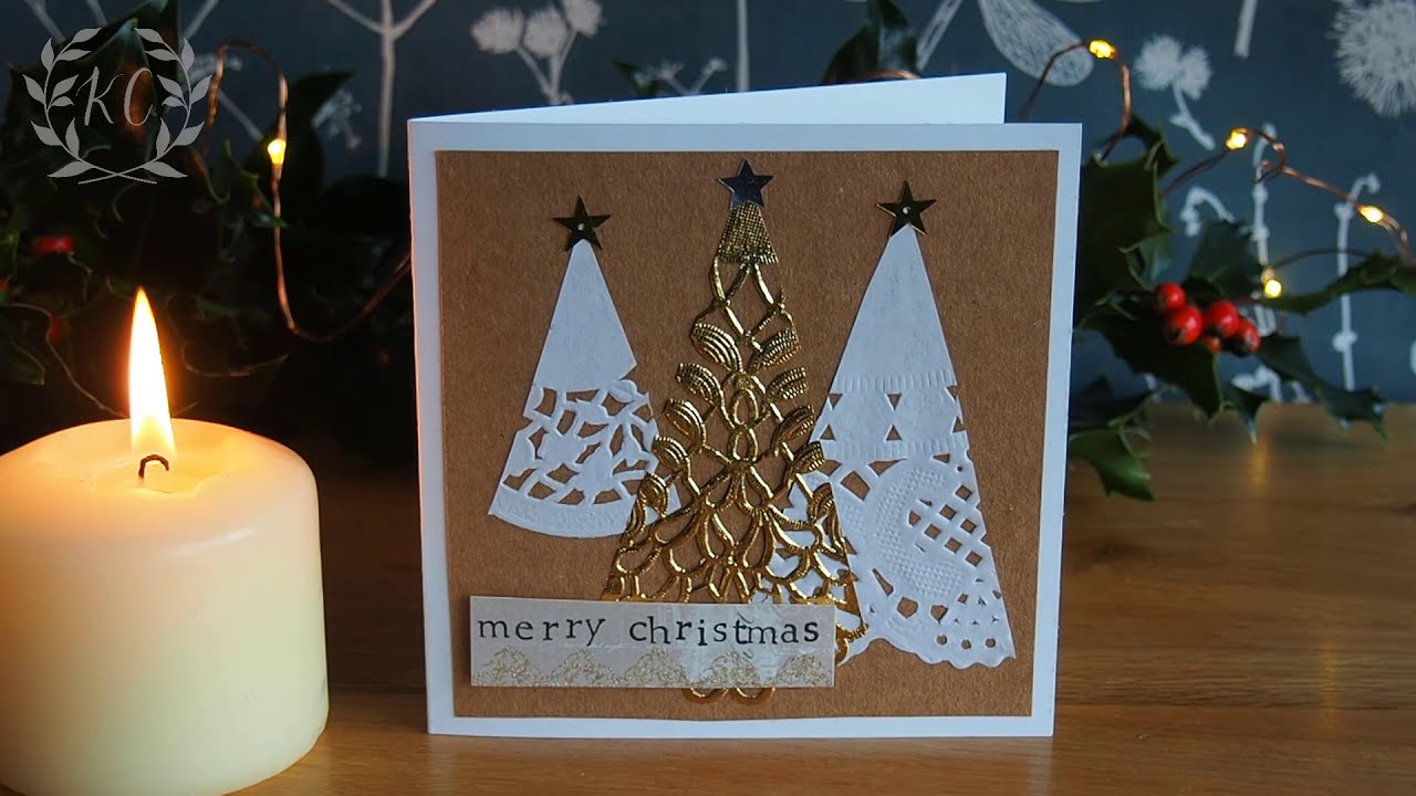 3 Quick Christmas Card Ideas | DIY Crafts