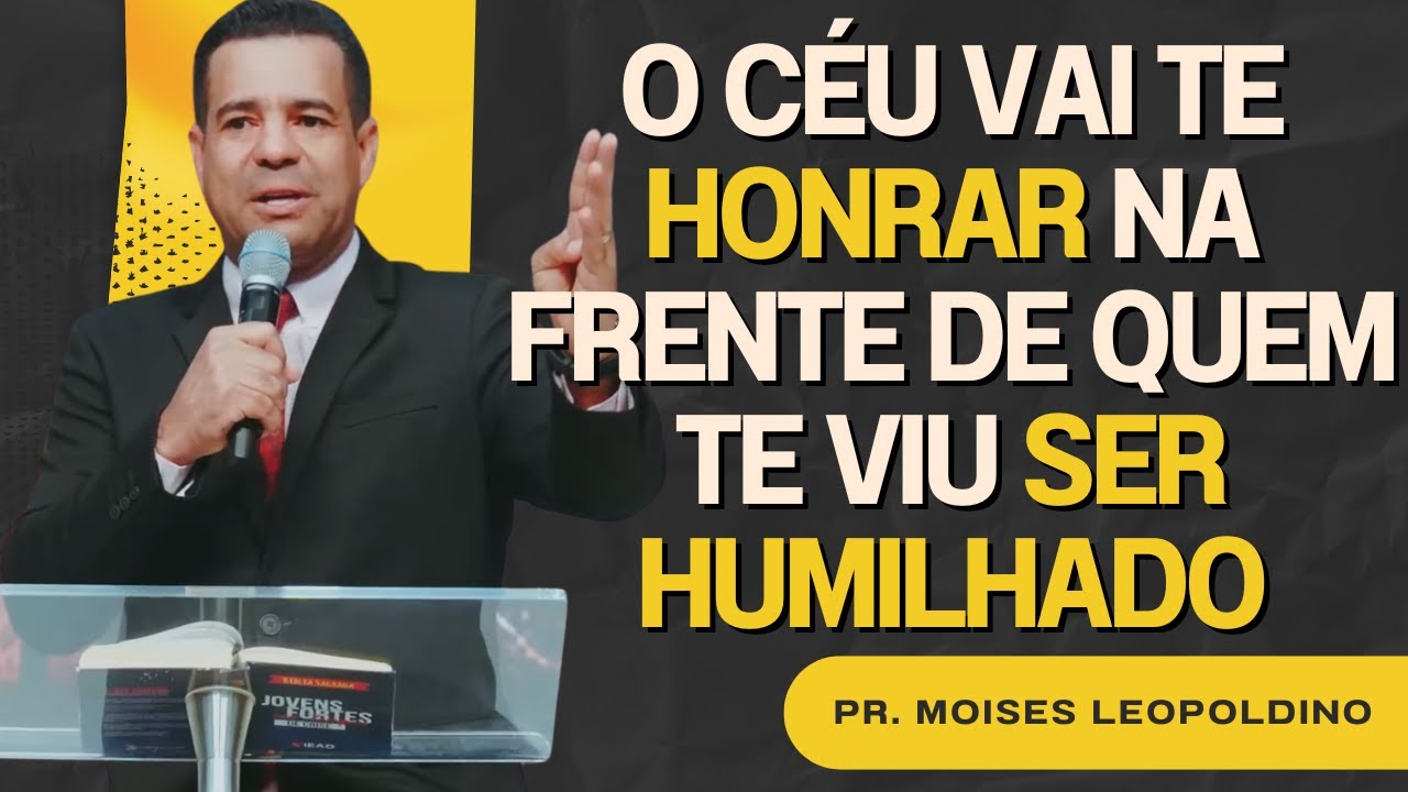 DEUS ESTÁ VIRANDO A PÁGINA MAIS DOLOROSA DA SUA VIDA! - Moises Leopoldino