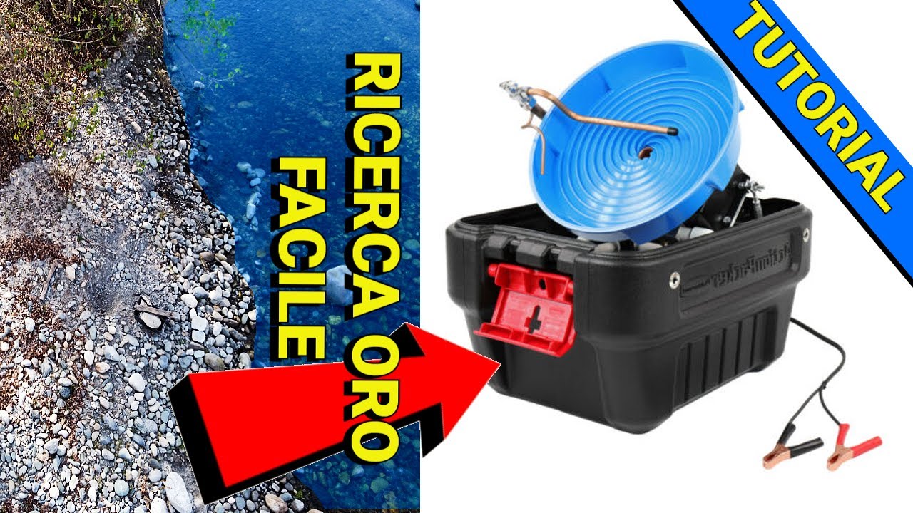 RECUPERARE L'ORO DAGLI SCARTI: ecco come faccio! TUTORIAL definitivo della SPIRAL WHEEL CONCENTRATOR