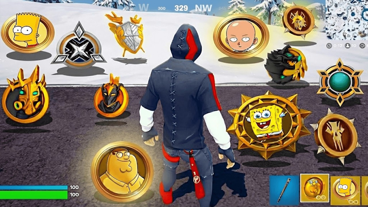 Ich finde *ALLE* MEDALLIONS in der Geschichte von Fortnite (Kapitel 5 Season 1 - Kapitel 7 Season 1)