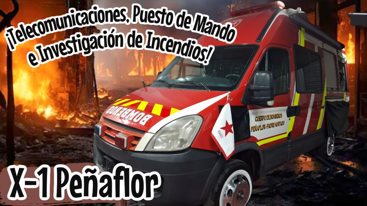 ¡Puesto de Mando, Telecomunicaciones e Investigación de Incendios!