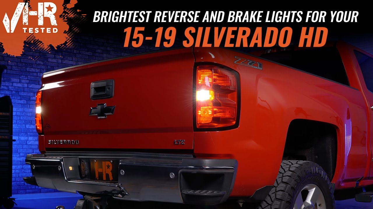 The BEST Tail light bulbs for your 2015 - 2019 Silverado HD | Install and Overview