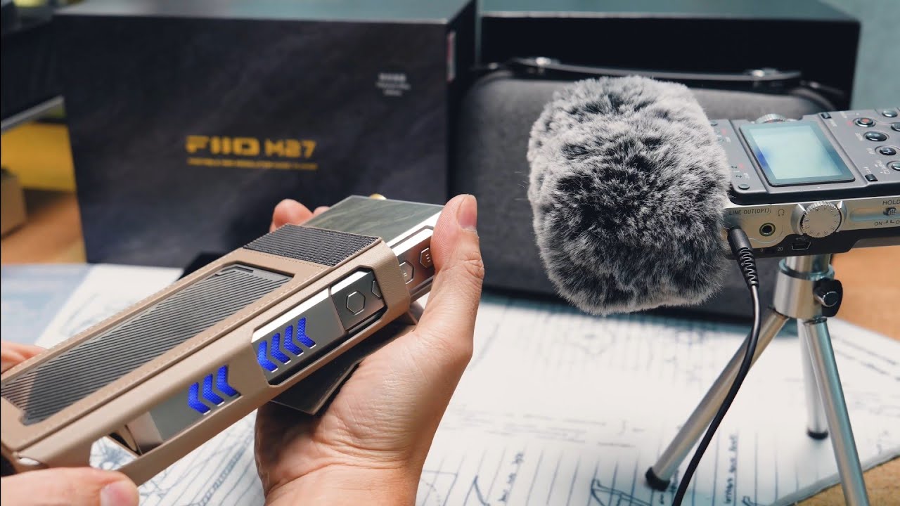 4K | FIIO M27 Music Player Unboxing 