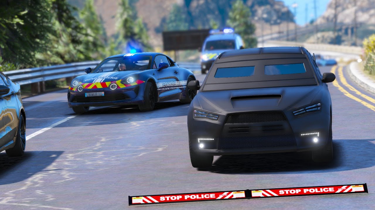 [GTA 5] ÉNORME COURSE POURSUITE SUR LES ROUTES DE CAMPAGNE | LSPDFR #581