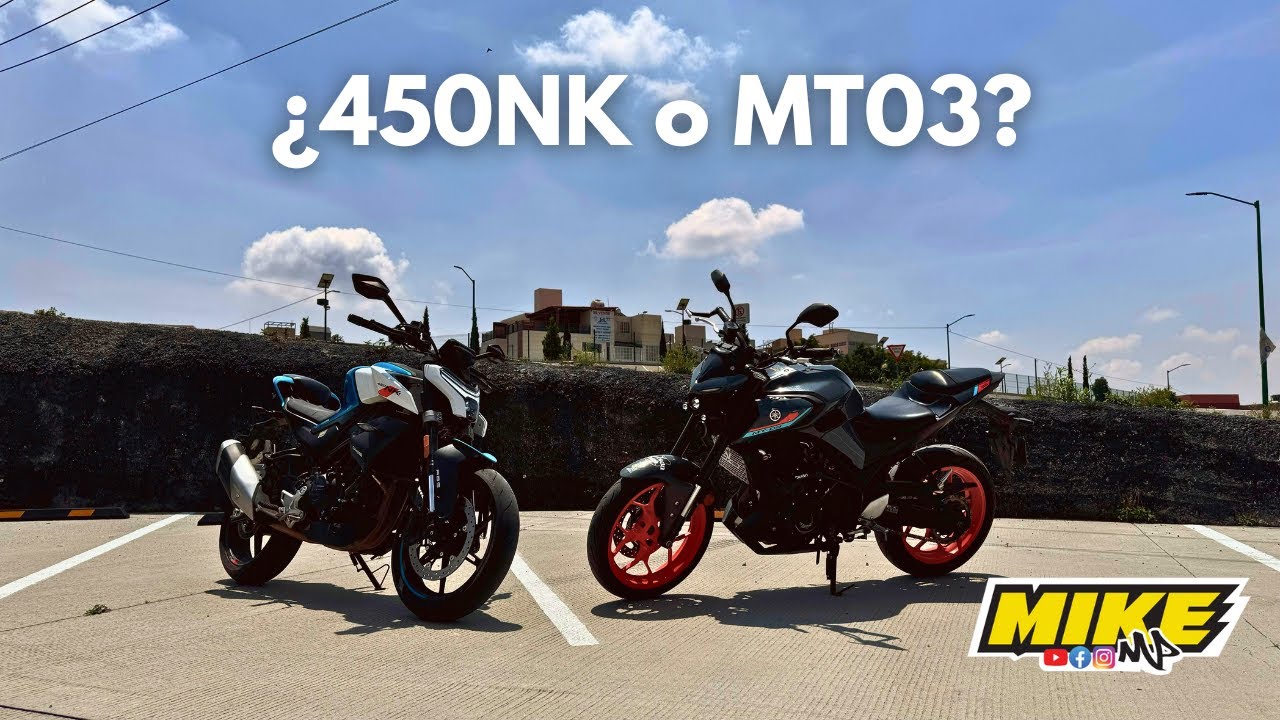 CFMOTO 450NK o YAMAHA MT03 ¿Cuál es mejor? LO BUENO y LO MALO | MIKE MP