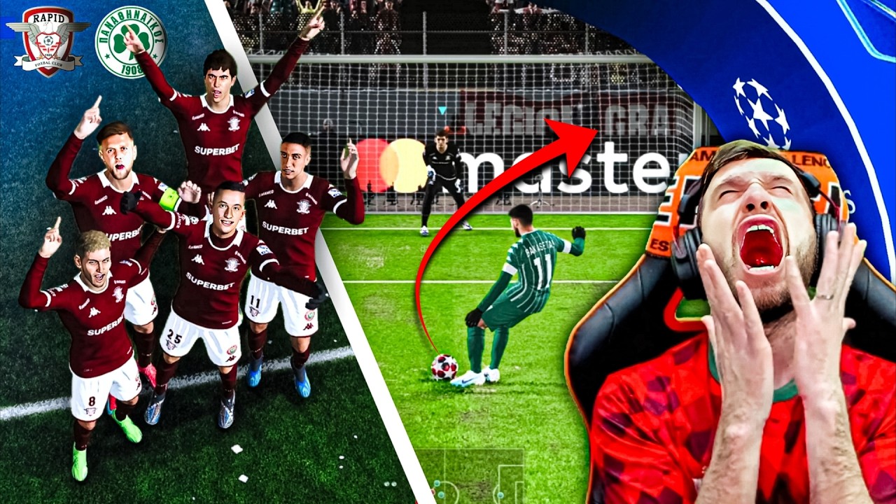 MORUTAN ADUCE RAPIDUL APROAPE DE PRIMAVARA UEFA CHAMPIONS LEAGUE! PES ROMANIA CARIERA CU RAPID