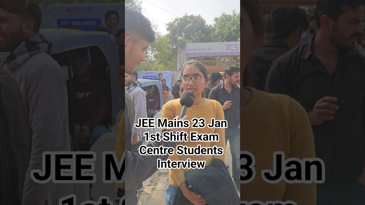 JEE Advanced 2025: Реакция студентов на экзамен первой смены в прямом эфире из UDP | Уровень слож...