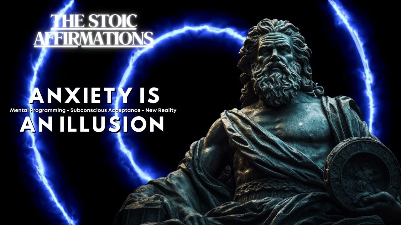 Dominate The Illusion of Anxiety｜Stoic Affirmations For Overcoming Fear and Anxiety