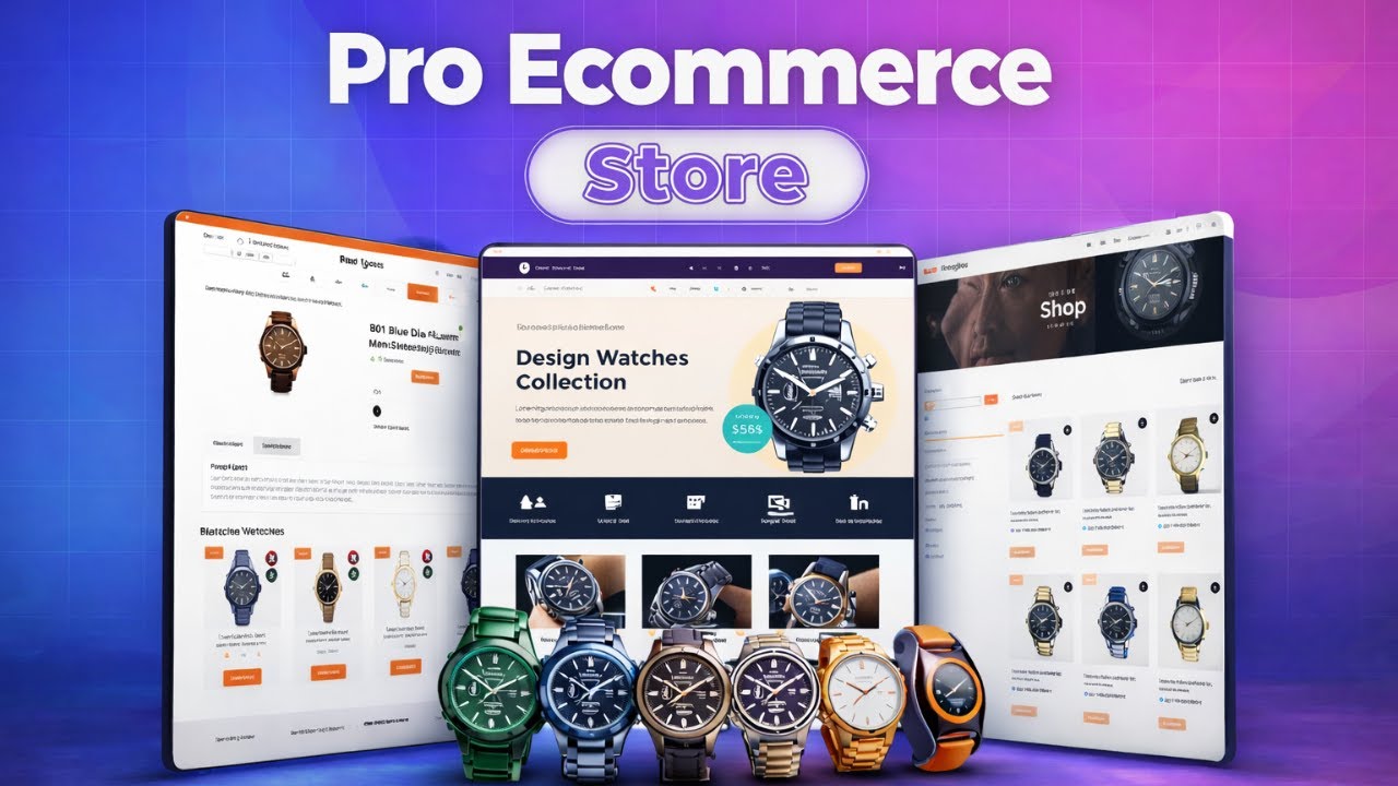 Build a Professional eCommerce Website in WordPress | Free Template 2026