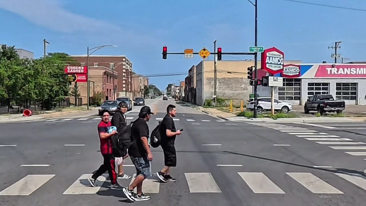 Chicago ride around south side 