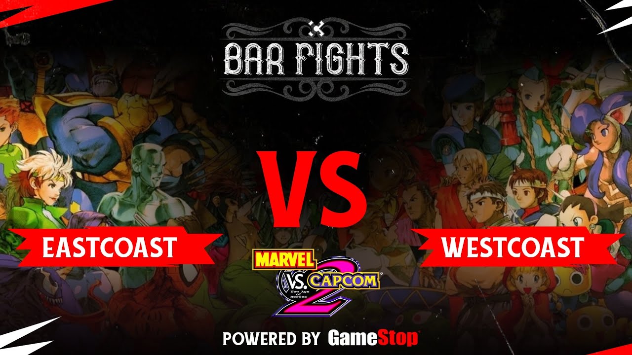 Marvel vs Capcom 2  East vs West Coast Battle at Bar Fights 2019