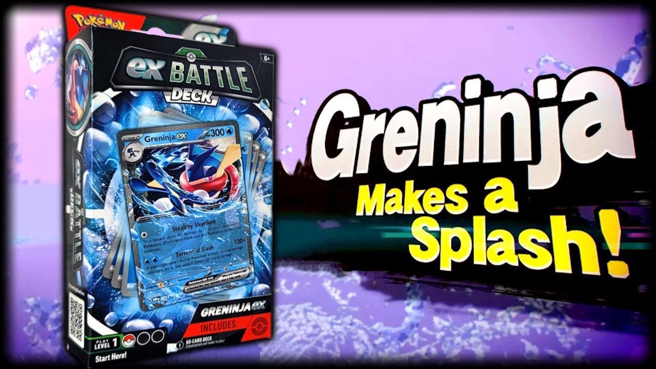 The Best Frog - Greninja EX Battle Deck Opening!