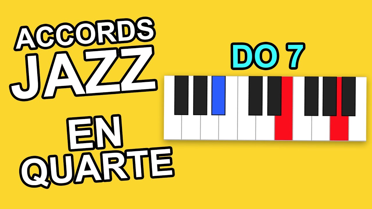 🎹 Accords jazz : les empilements de quartes 🎹