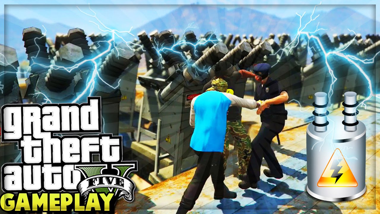 GTA 5 Online ELECTRIC SHOCK SKY ARENA GAMEPLAY! (GTA 5 Funny Moments)