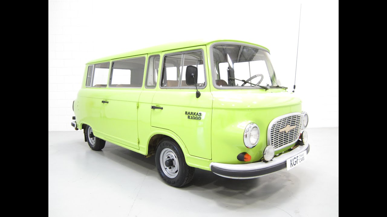 A Wonderful, very Rare Barkas B-1000 Minibus with One UK Owner and Just 29,322km -SOLD!