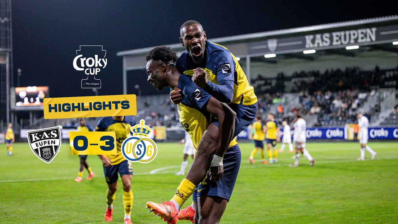 Cup qualification in Eupen | HIGHLIGHTS Croky Cup: Eupen - Union