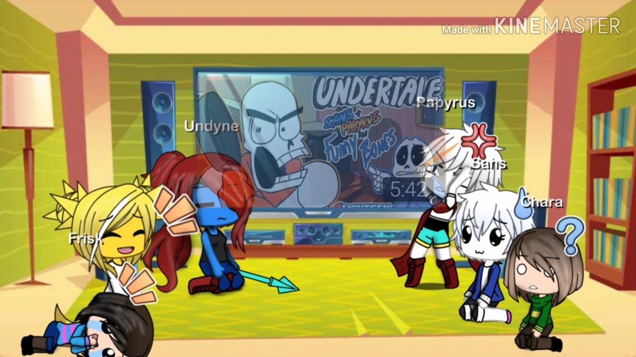 Undertale reacts to 