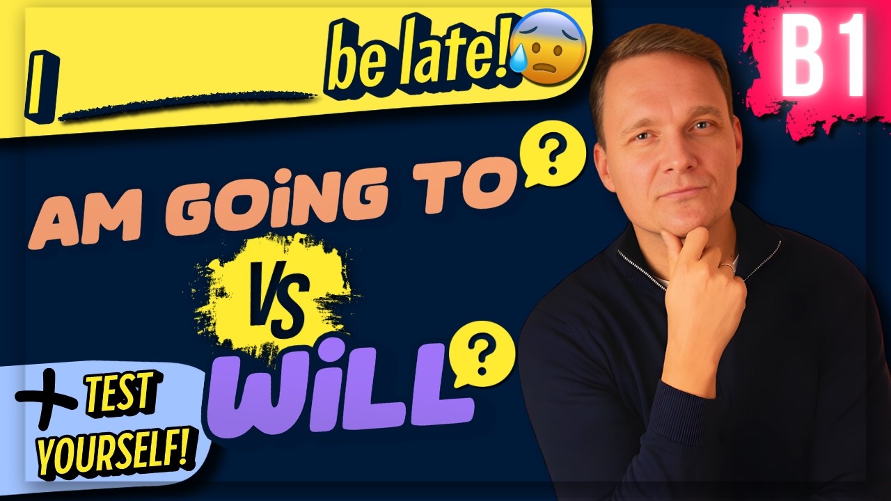Going to vs Will Future 🔥 Nutze sie RICHTIG! Englisch lernen B1