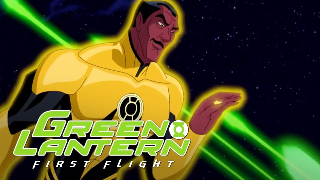 Con el Poder Amarillo Sinestro extermina a Los Linternas Verde | Green Lantern: First Flight