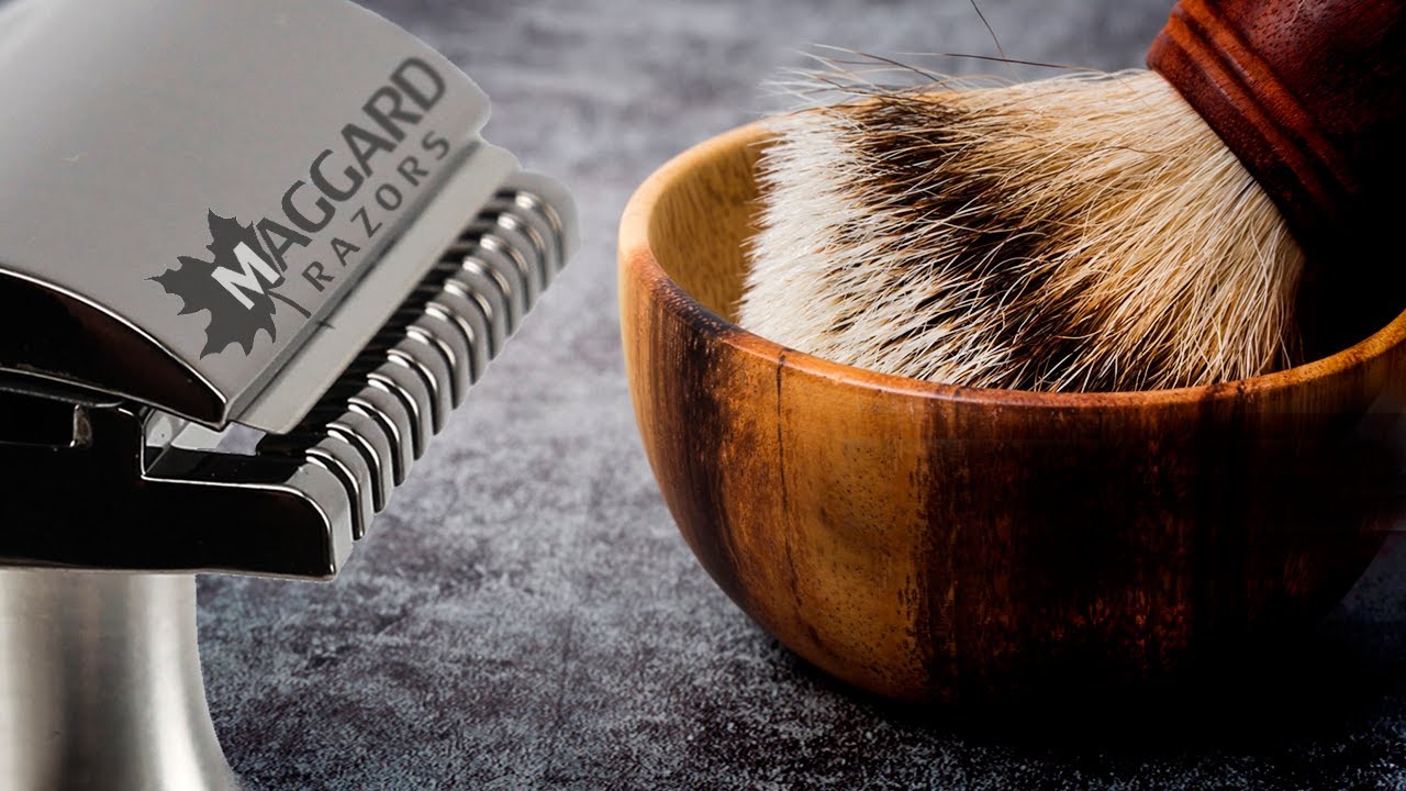 Maggard Razors V3A Closed Comb Safety Razor Head. D.R. Harris & Myrsol Balsamic | HomeLike Shaving