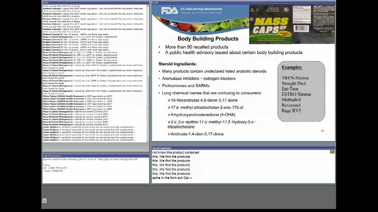 CFSAN/JIFSAN Food and Nutrition Webinar - FDA Dietary Supplement Regulations and ...